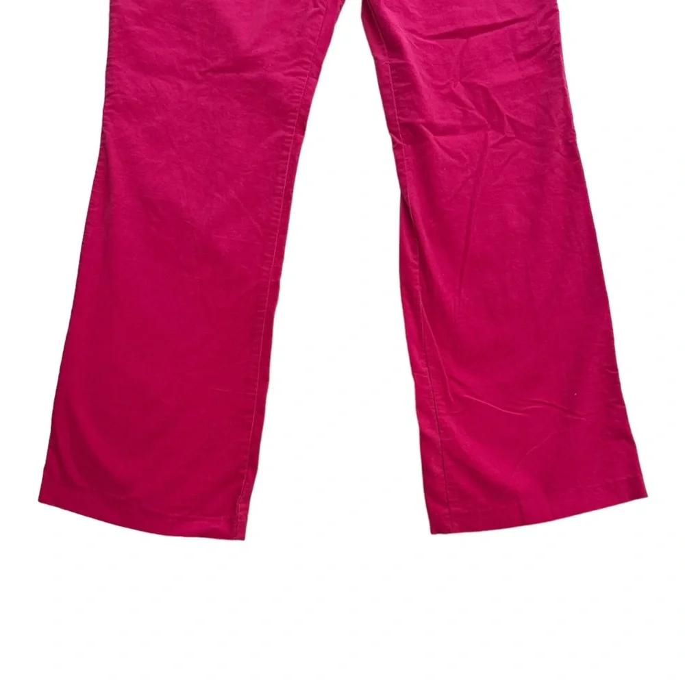 Pink Cord Flare Jeans Corduroy Vintage Medium